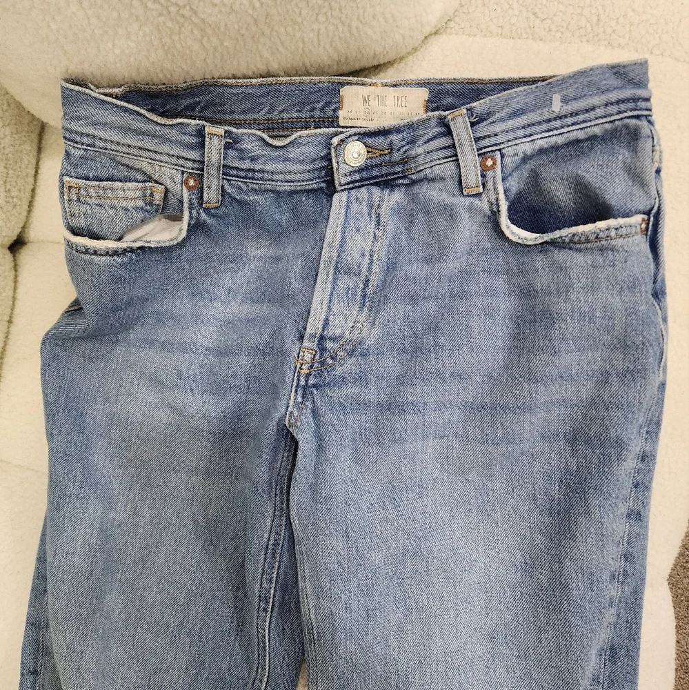 We the Free Maggie Mid Rise Straight Jeans